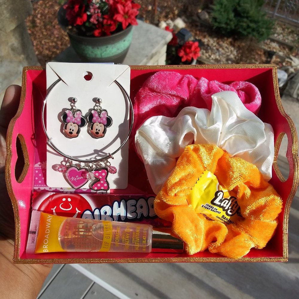 "Minnie Mouse' Accessory Tray Bundle